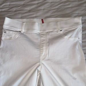 NWOT Spanx white jeans, size 2XL